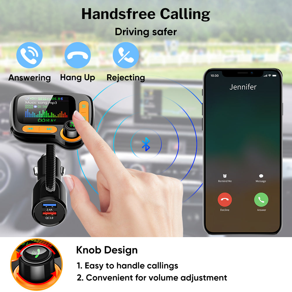 Multi-Function Car Bluetooth Player - Hi Tech Trendz