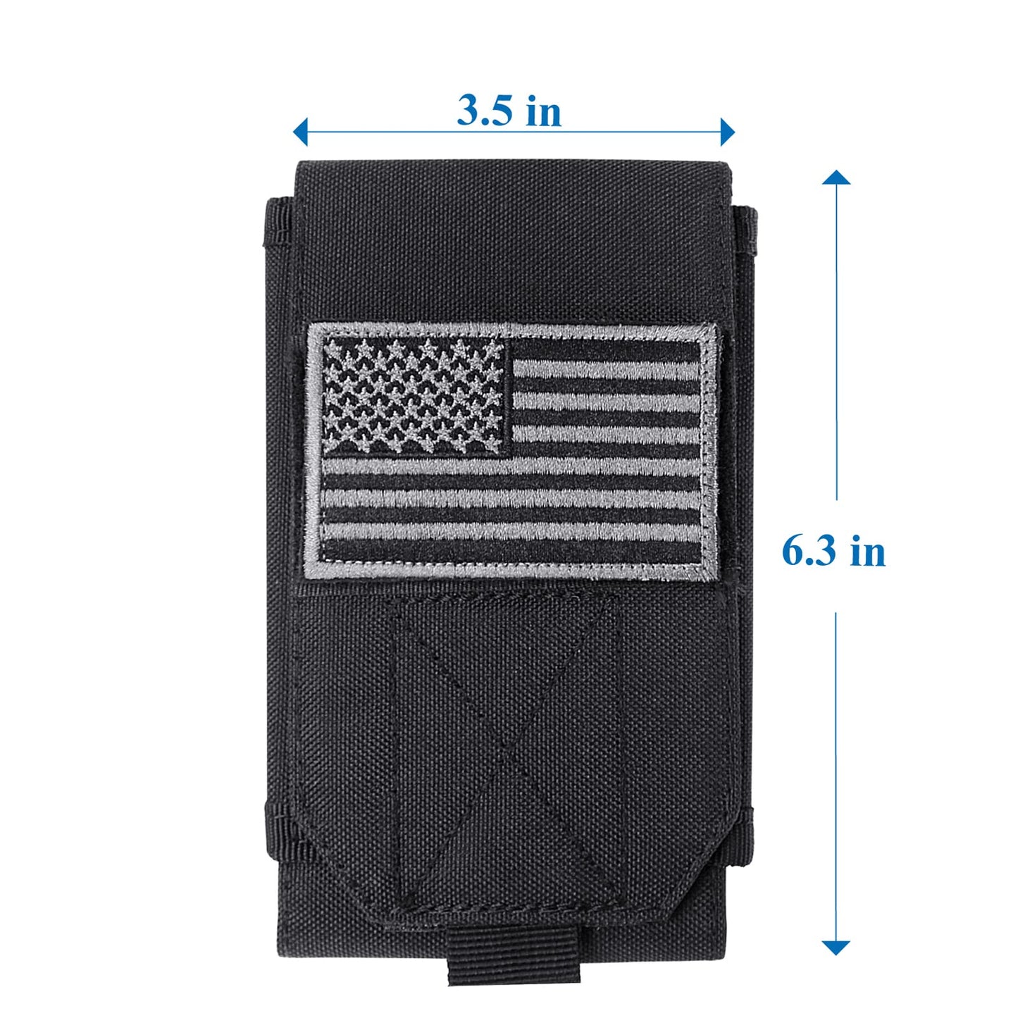 ➤1 pack molle phone pouch + 1