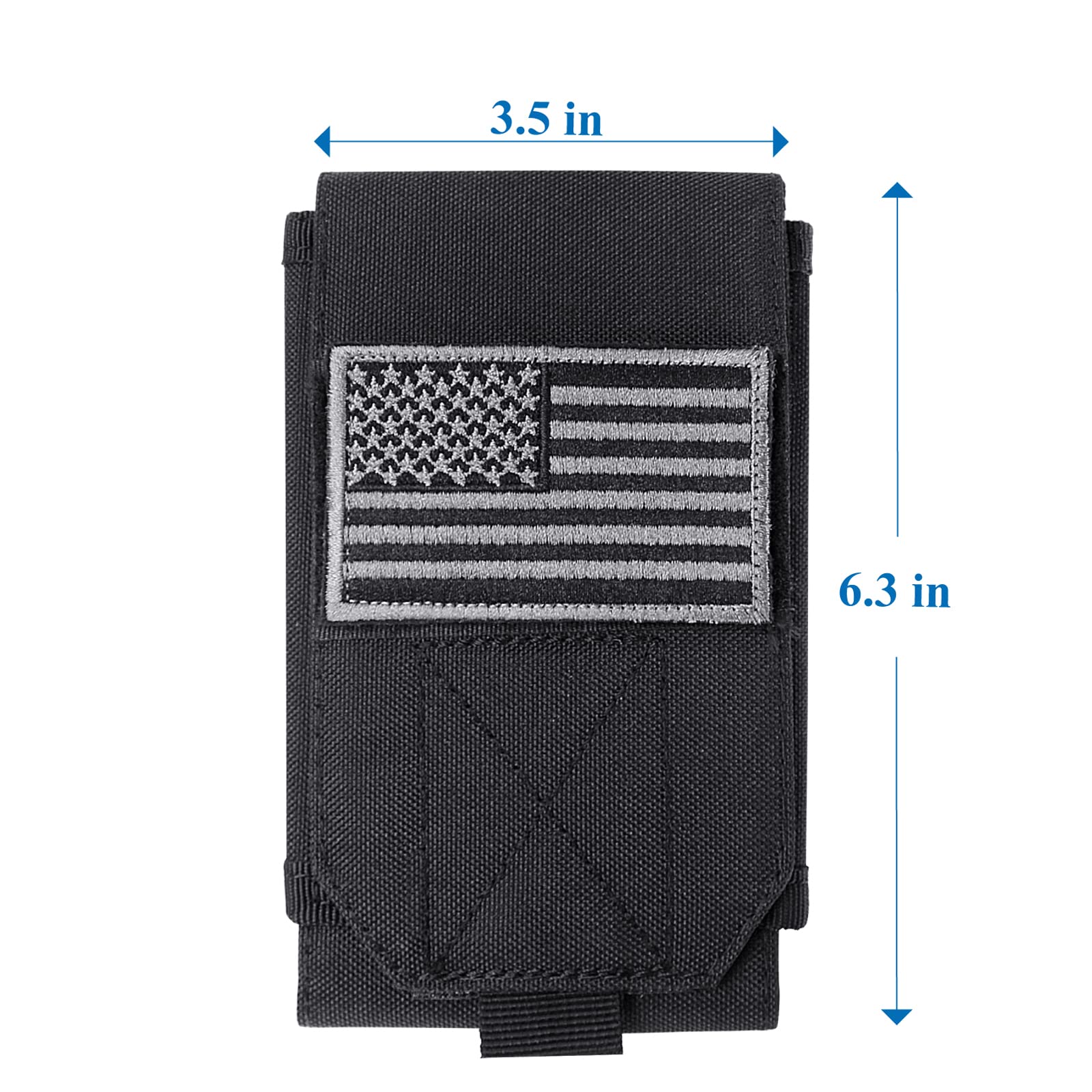 ➤1 pack molle phone pouch + 1