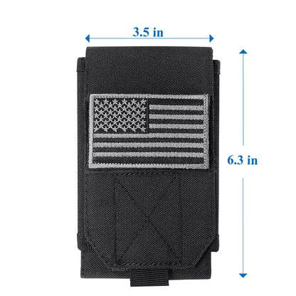 ➤1 pack molle phone pouch + 1