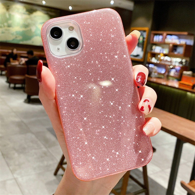 Luxury Glitter Shockproof Silicone Phone Case