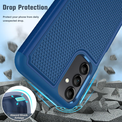 FNTCASE for Samsung Galaxy A15-5G Case: Dual Layer Protective Heavy Duty Cell Phone Cover Shockproof Rugged with Non Slip Textured Back - Military Protection Bumper Tough - 2024, 6.5inch