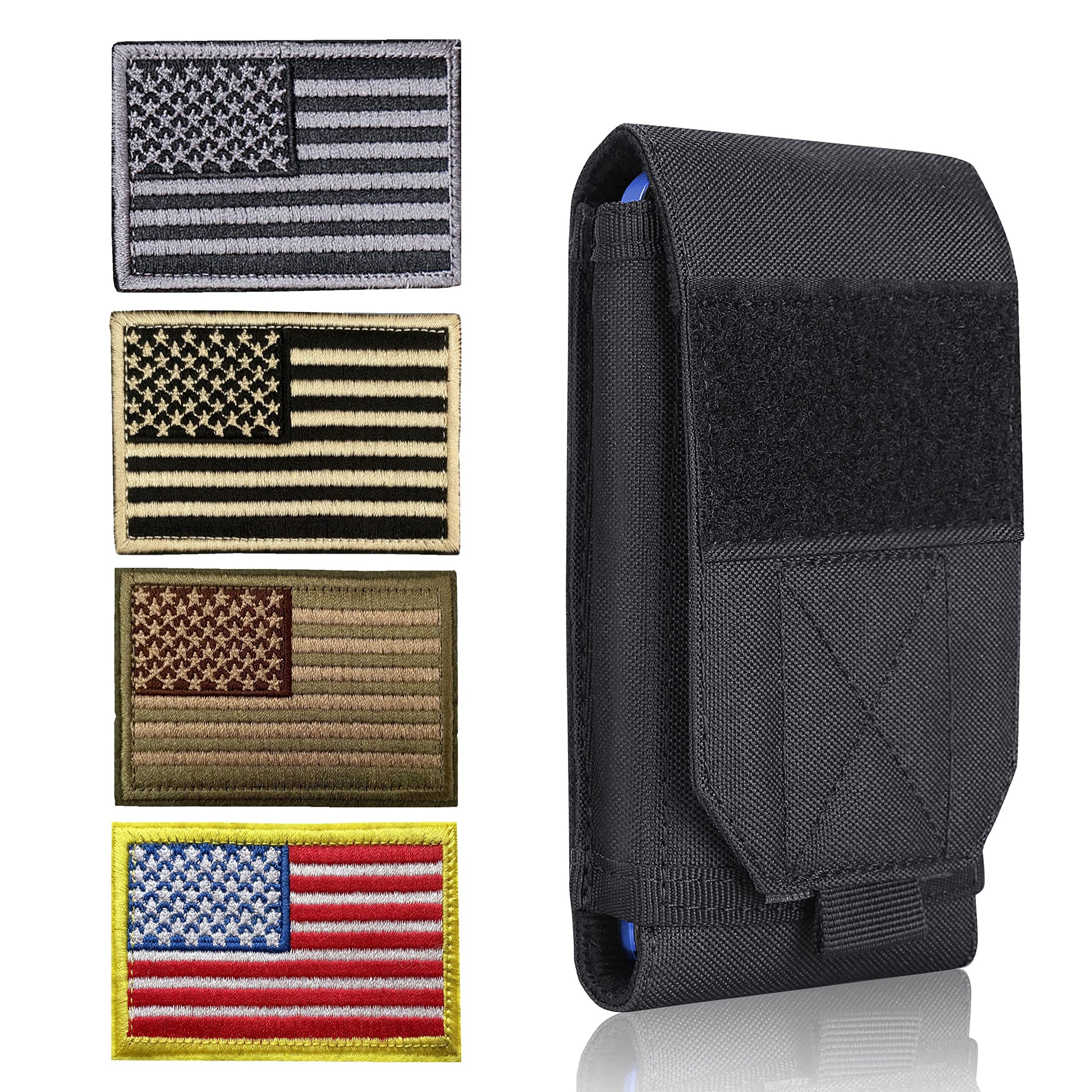 ➤1 pack molle phone pouch + 1