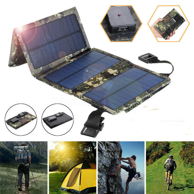 Portable Solar Foldable Battery Panel - Hi Tech Trendz