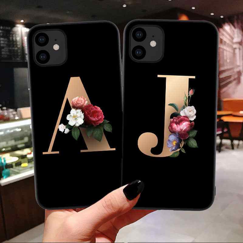 26 English Alphabet Silicone Phone Cases. 26 English Alphabet Silicone Phone Cases