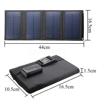 Portable Solar Foldable Battery Panel - Hi Tech Trendz