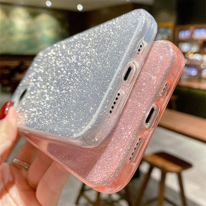 Luxury Glitter Shockproof Silicone Phone Case